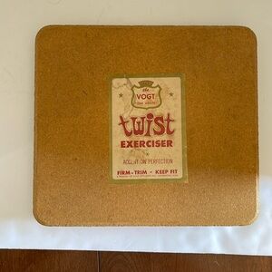 The Vogt twister exerciser.  Vintage